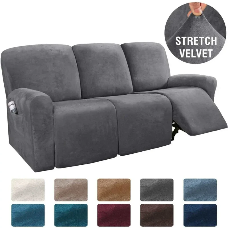Housse de canapé inclinable ou avec partie relax ARMLAX