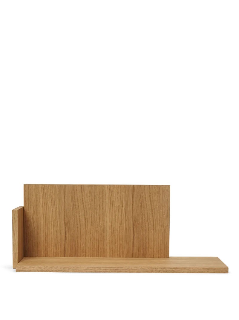 Stagger Shelf - Low - Oiled Oak
