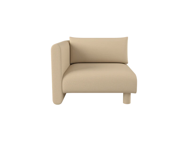 Dase Sofa Armrest Left - Hallingdal - Beige