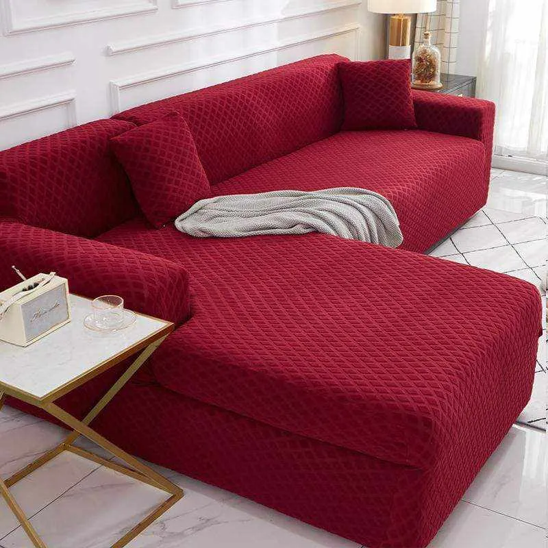 Housse de canapé d'angle GLAMOUR