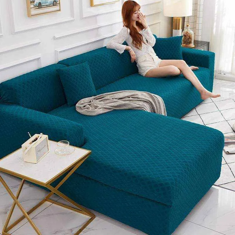 Housse de canapé d'angle GLAMOUR
