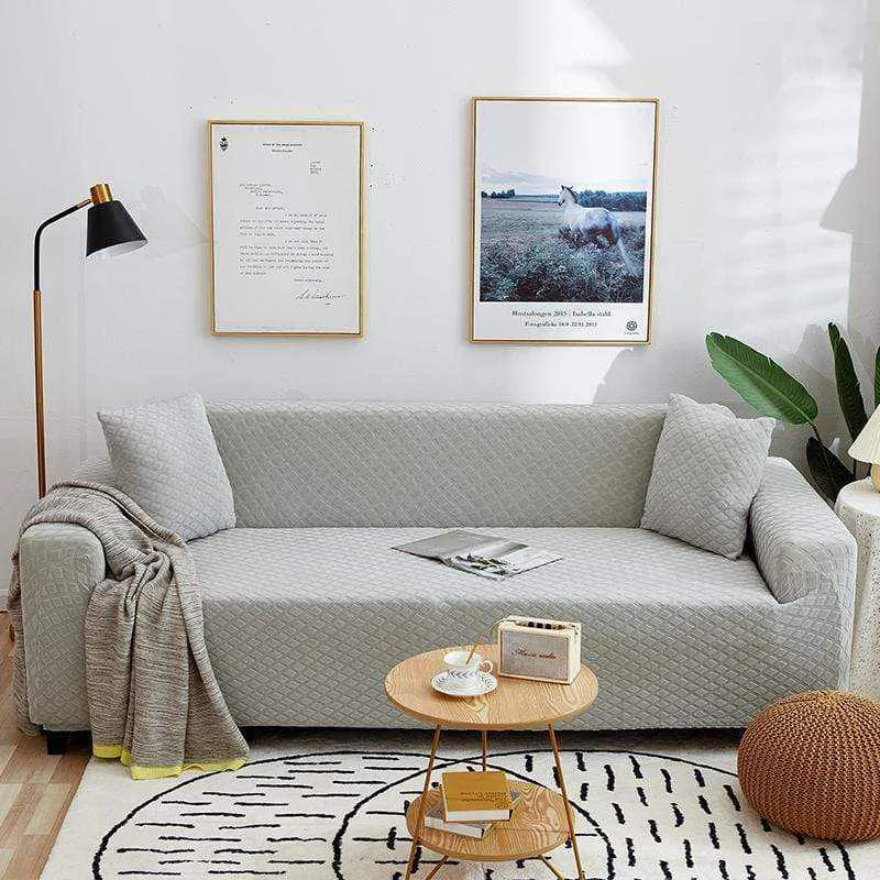 Housse de canapé d'angle GLAMOUR