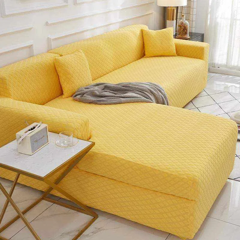 Housse de canapé d'angle GLAMOUR