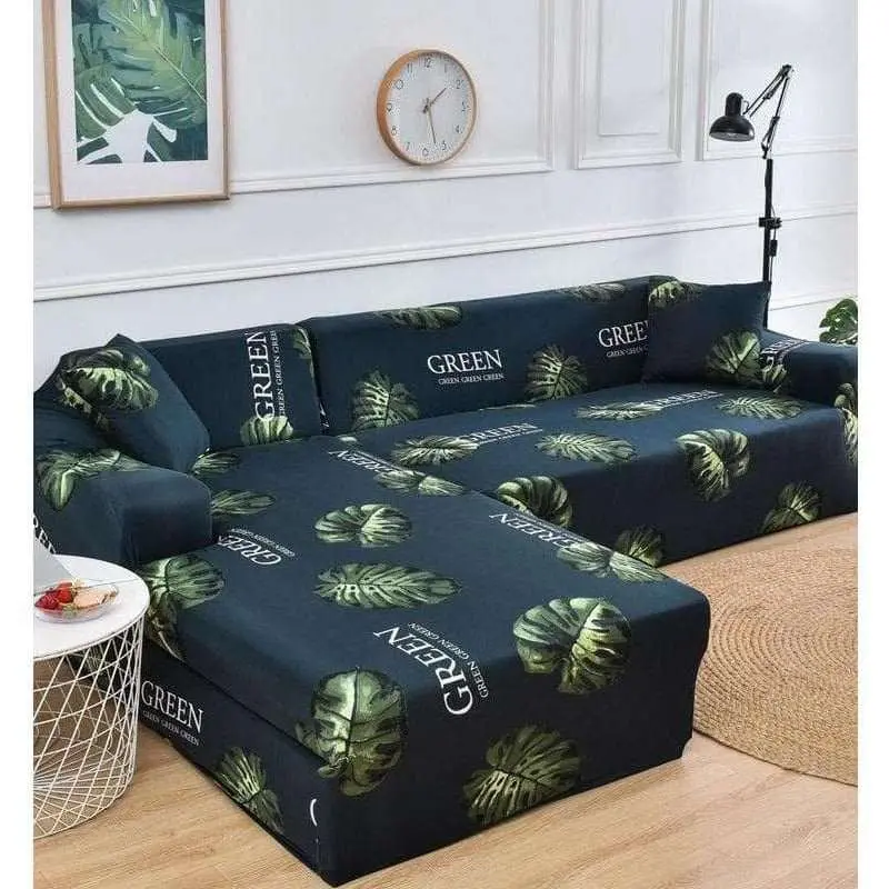 Housse de canapé d'angle élastique à couverture complète SOARISH