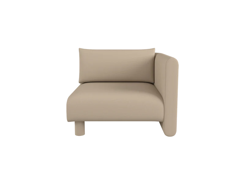 Dase Sofa Armrest Right - Tonus - Off-white