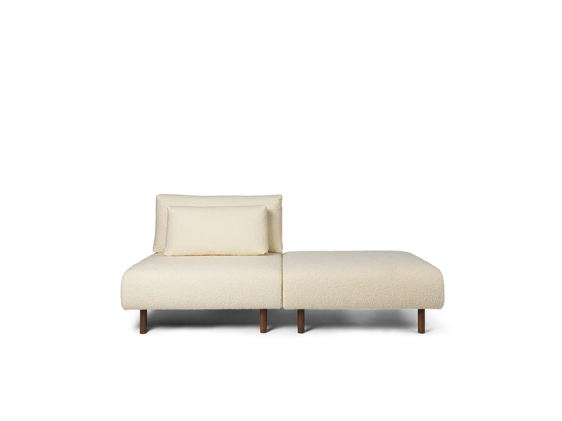 Dase Sofa Center - Nordic Bouclé - Off-White