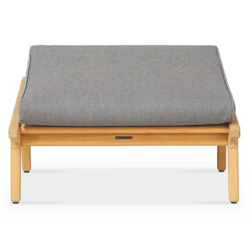 Bay - Outdoor Teak Ottoman by Gloster