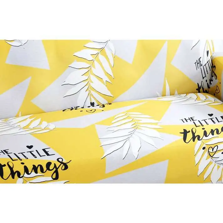 Housse de canapé d'angle extensible YELLOWFLO