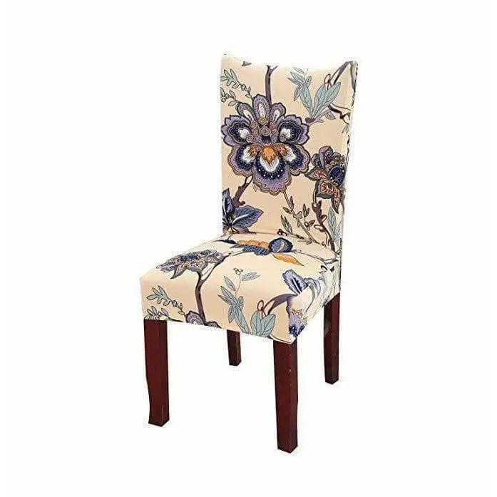 MYRANDA - Housse de chaise imprimée et élastique