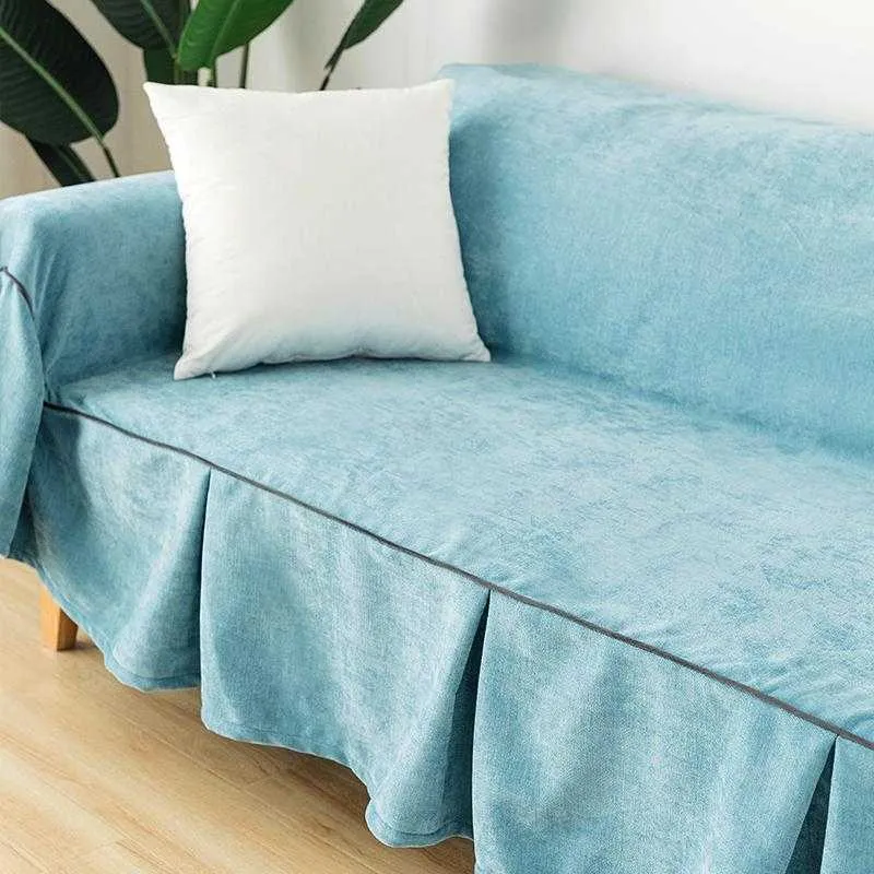 Couverture de canapé complète, serviette en laine anti-rayures PARAPAY