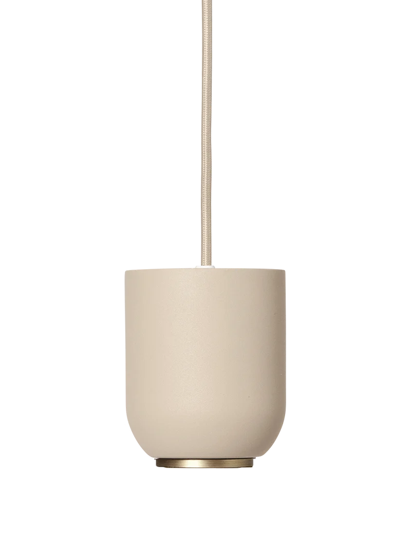 Socket Pendant Bell - Cashmere