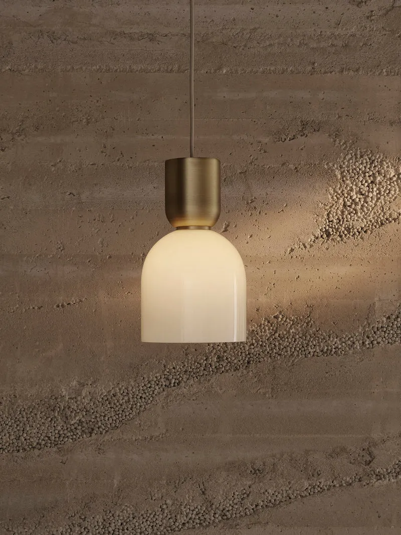 Socket Pendant Bell - Brass