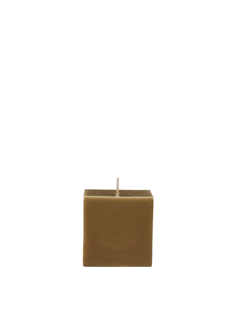 Burren Block Candle - Small - Bronze