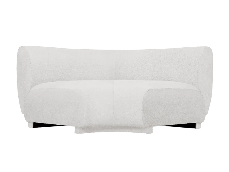 Rico Sofa Corner - Wide - Bouclé - Off-White