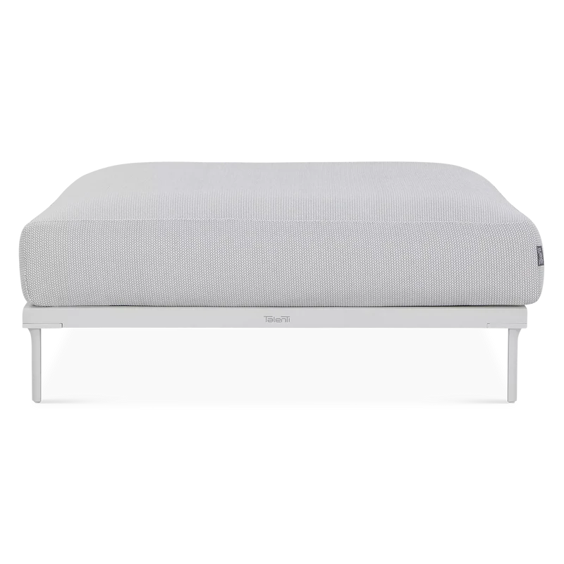 Cleo - Outdoor Aluminium Ottoman by Talenti