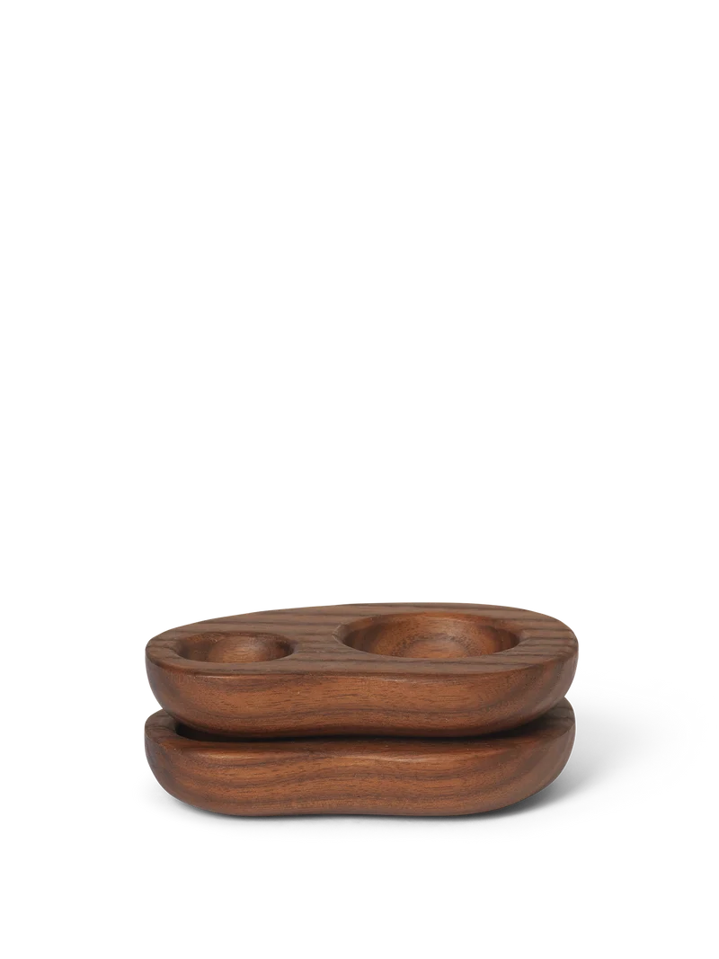 Cairn Egg Holder - Set of 2 - Dark Brown