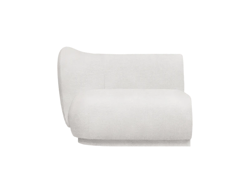 Rico Sofa Armrest Left - Bouclé - Off-White