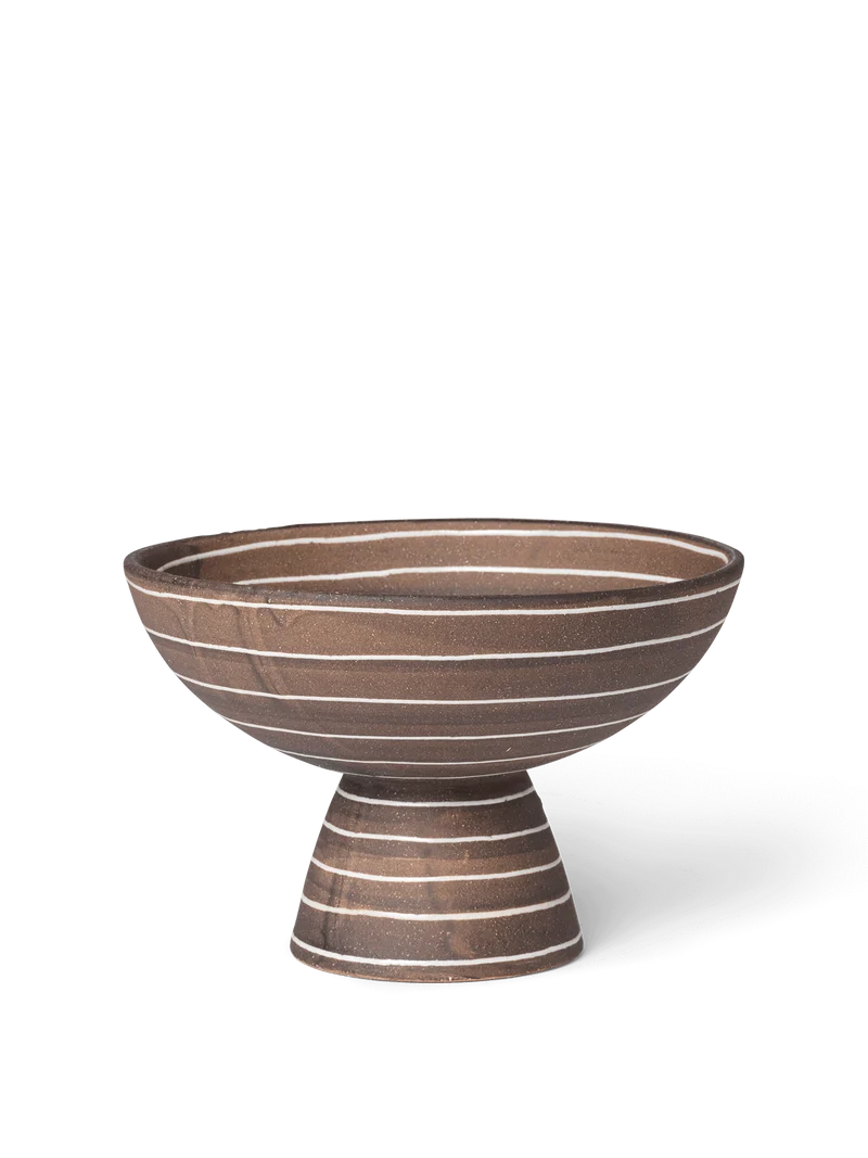 Brura Bowl - Coffee/White
