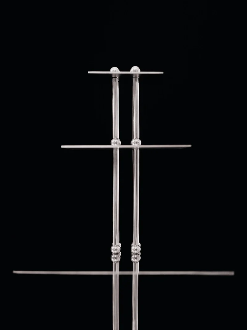 Orbelle Etagere - Mirror Polished