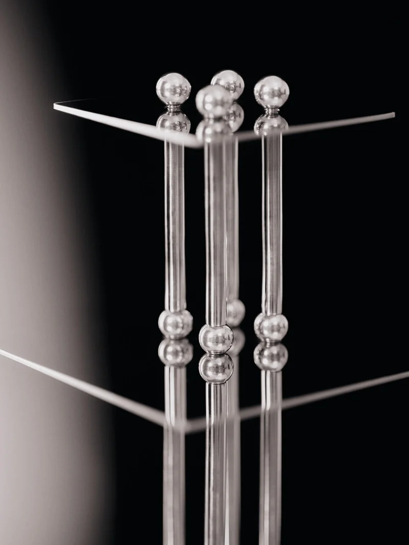 Orbelle Etagere - Mirror Polished