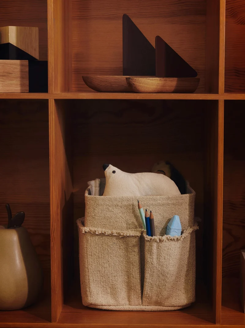 Hokan Textile Storage - Square - Natural