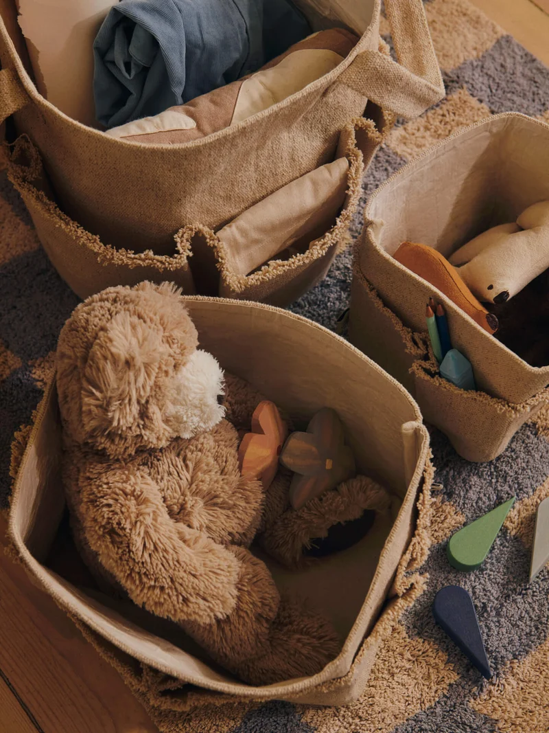 Hokan Textile Storage - Square - Natural