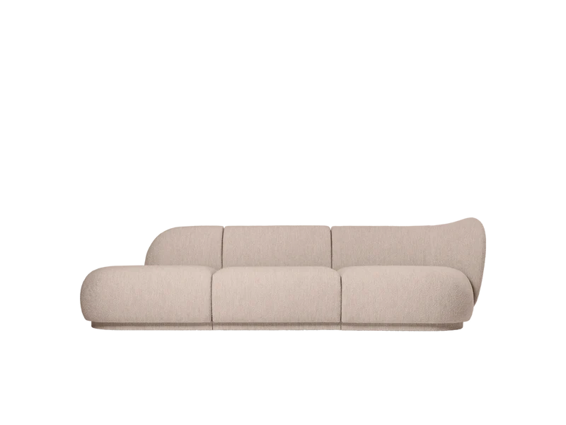 Rico Sofa Center - Soft Bouclé - Natural