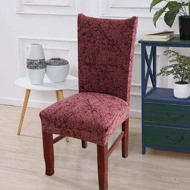 Housse de chaise extensible texturé AFRIDECO