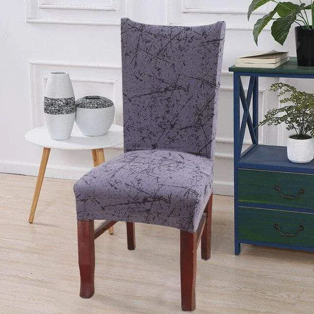 Housse de chaise extensible texturé AFRIDECO