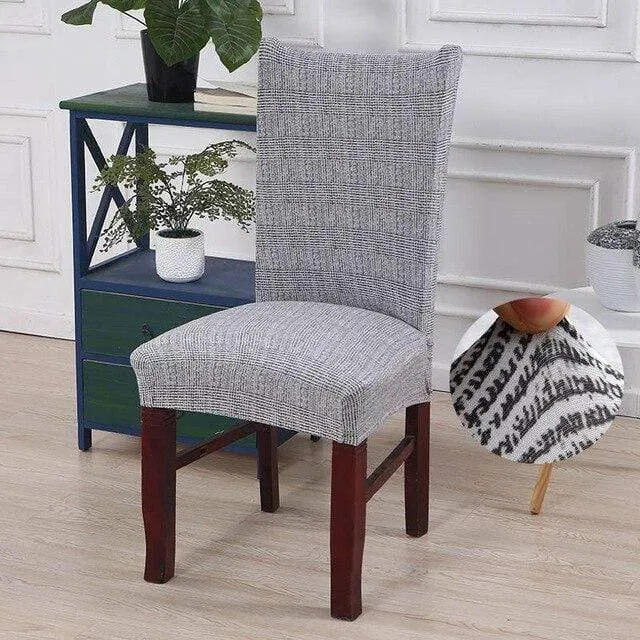 Housse de chaise extensible texturé AFRIDECO