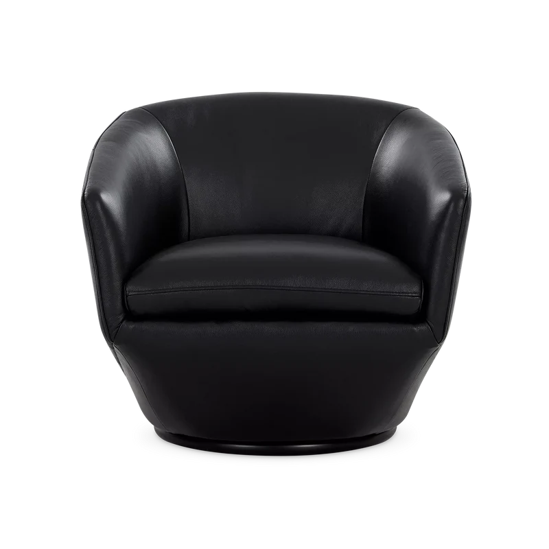 Dinant - Leather Swivel Armchair