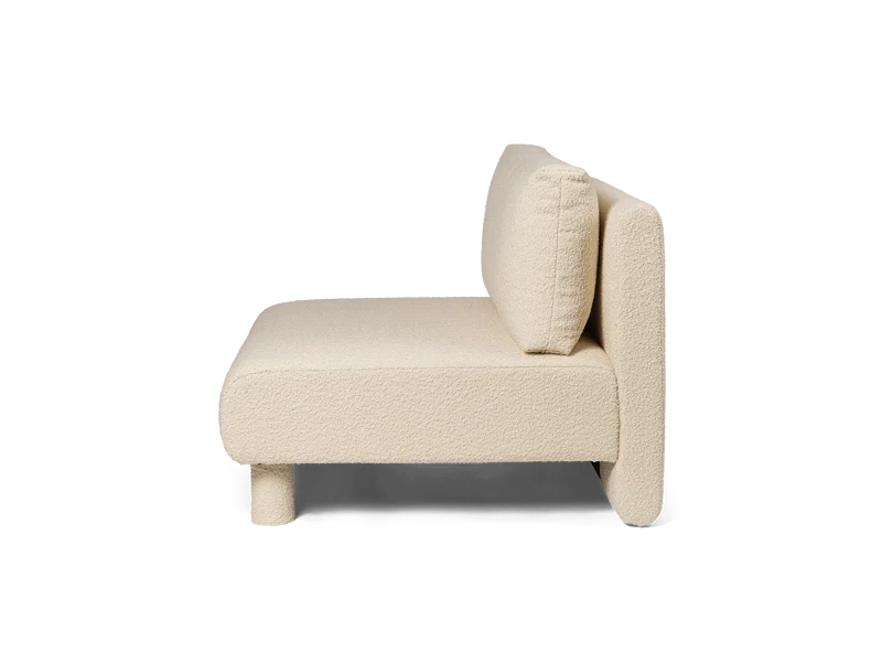 Dase Sofa Center - Nordic Bouclé - Off-White