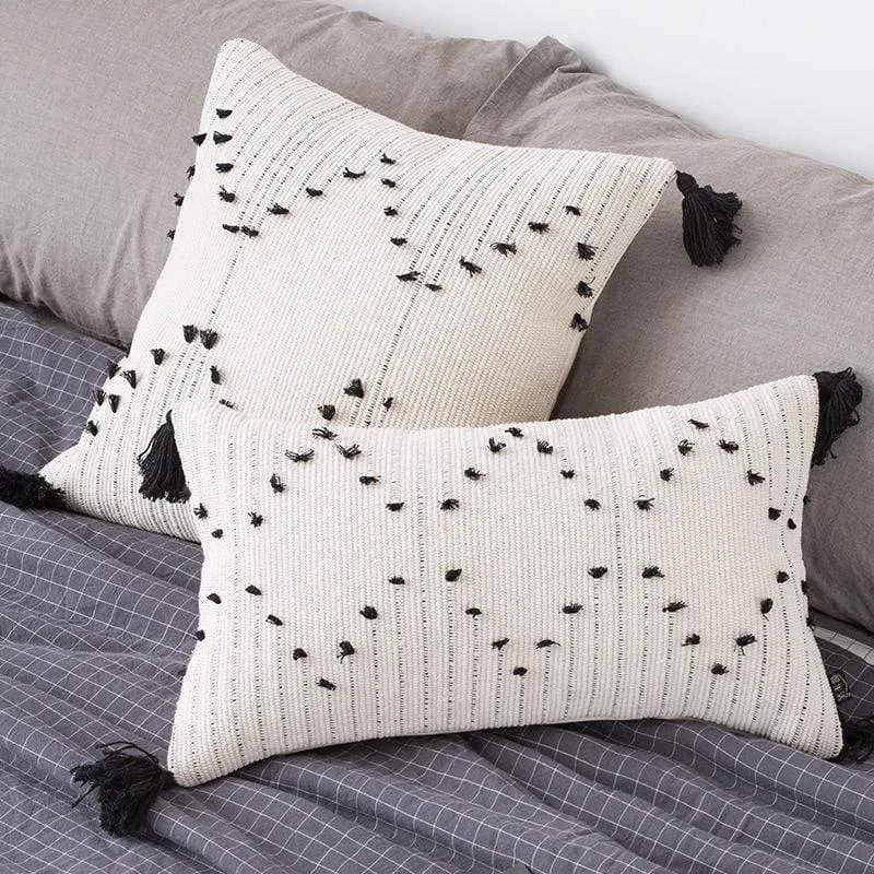 Gland coton taie d'oreiller