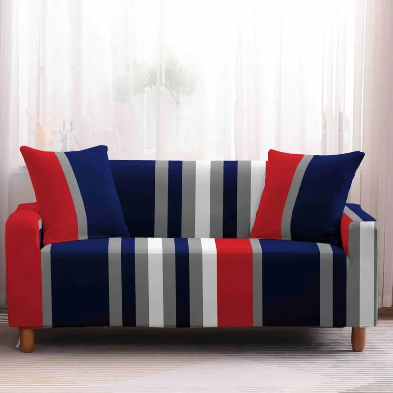 RAINBOW - Housse extensible pour canapé et fauteuil