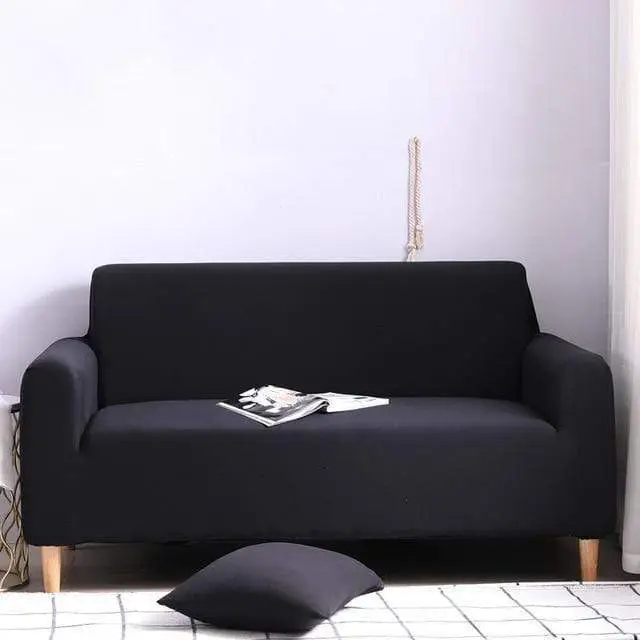 UNICOLOR - Housse extensible canapé et fauteuil