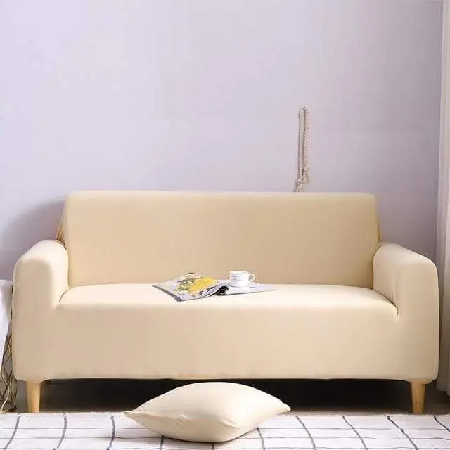 UNICOLOR - Housse extensible canapé et fauteuil