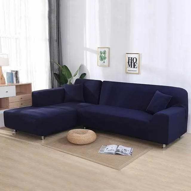NAVY - Housse extensible pour canapé d'angle