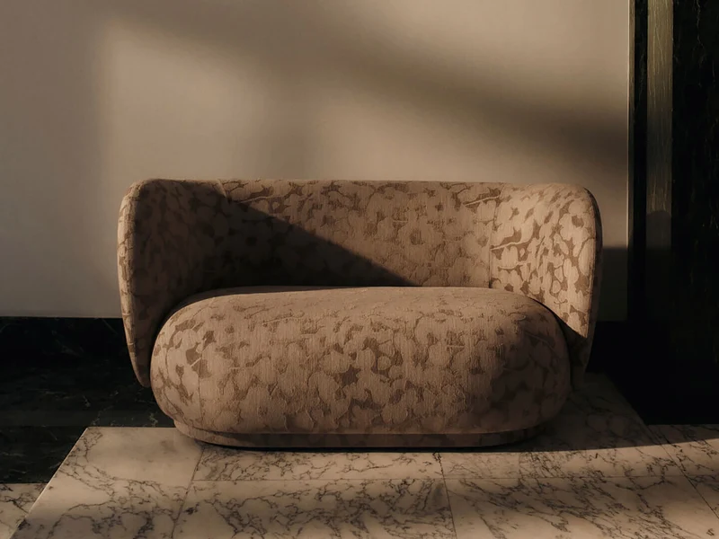 Rico Sofa 2-seater - Cilla - Taupe