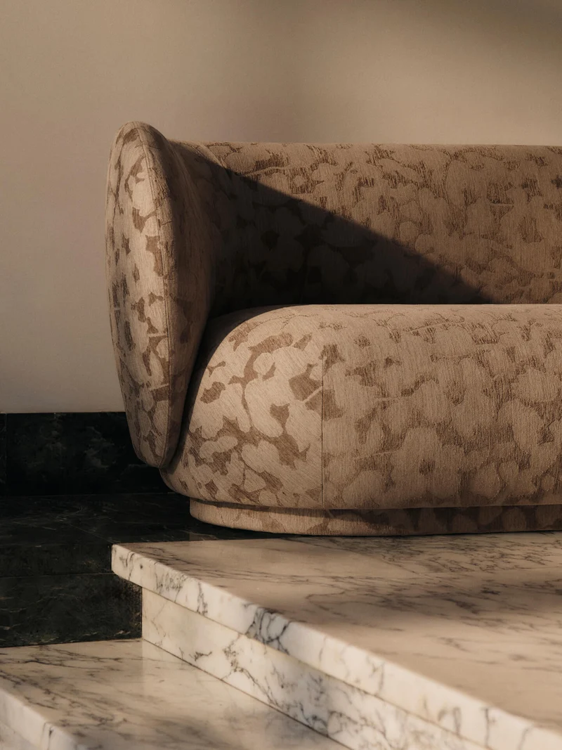 Rico Sofa 2-seater - Cilla - Taupe