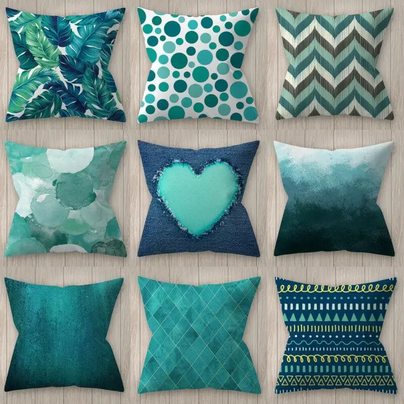 VERT - Coussin de canapé