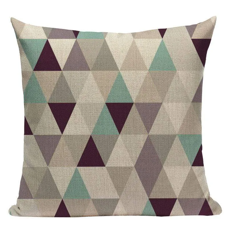 VERT - Housse de coussin