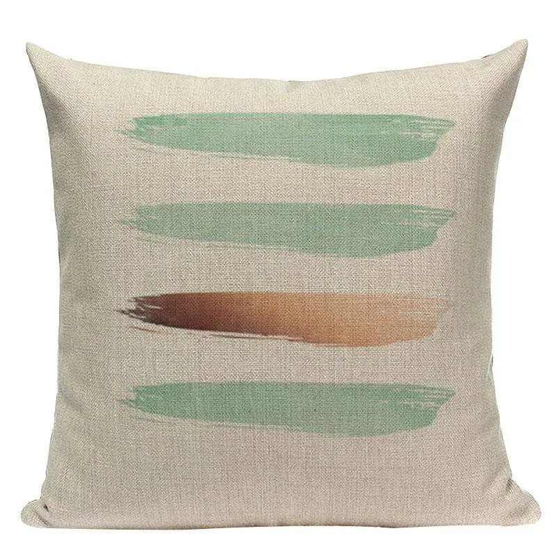 VERT - Housse de coussin