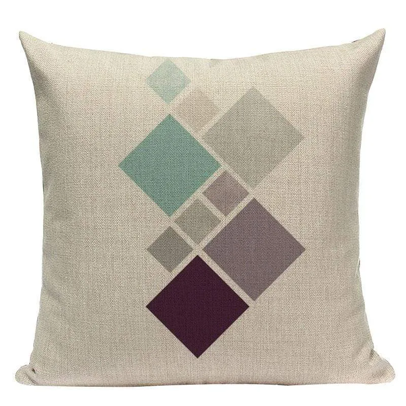 VERT - Housse de coussin