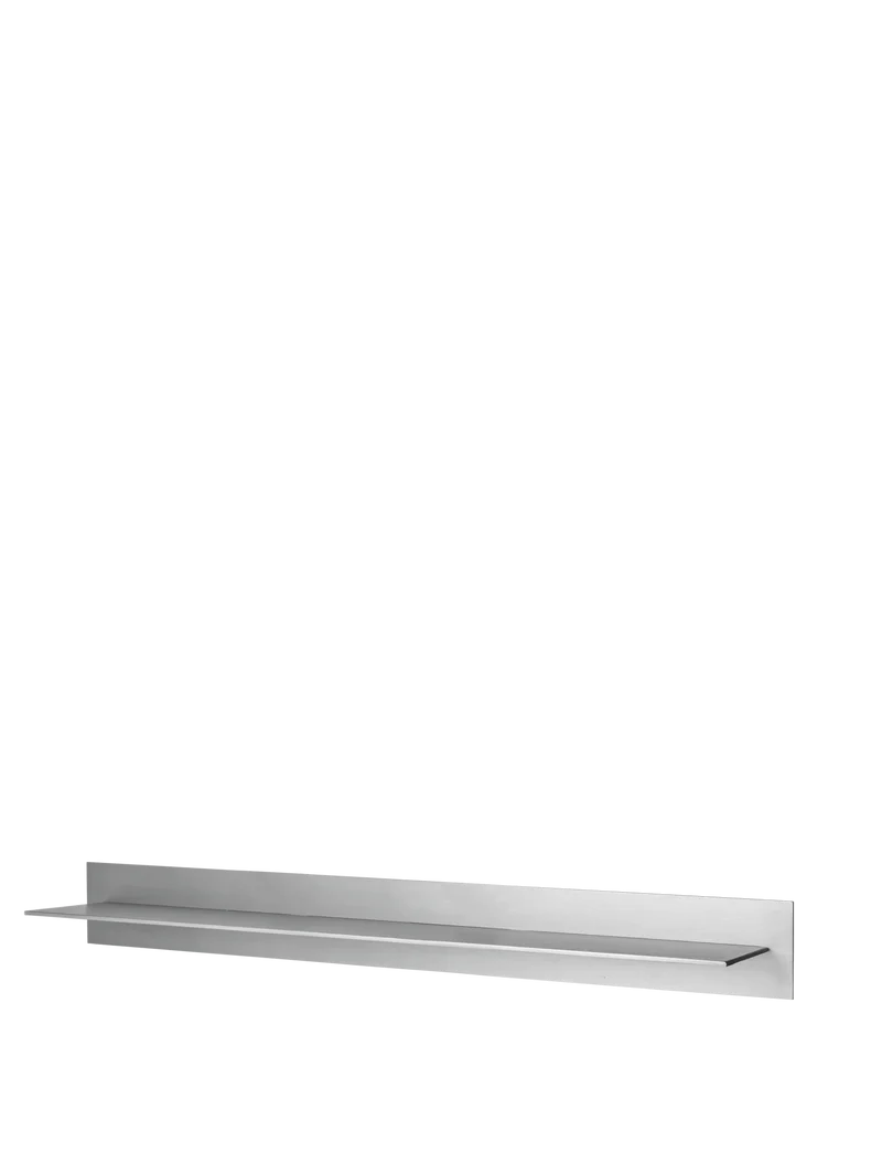 Lager Wall Shelf - Single - Large - Aluminium
