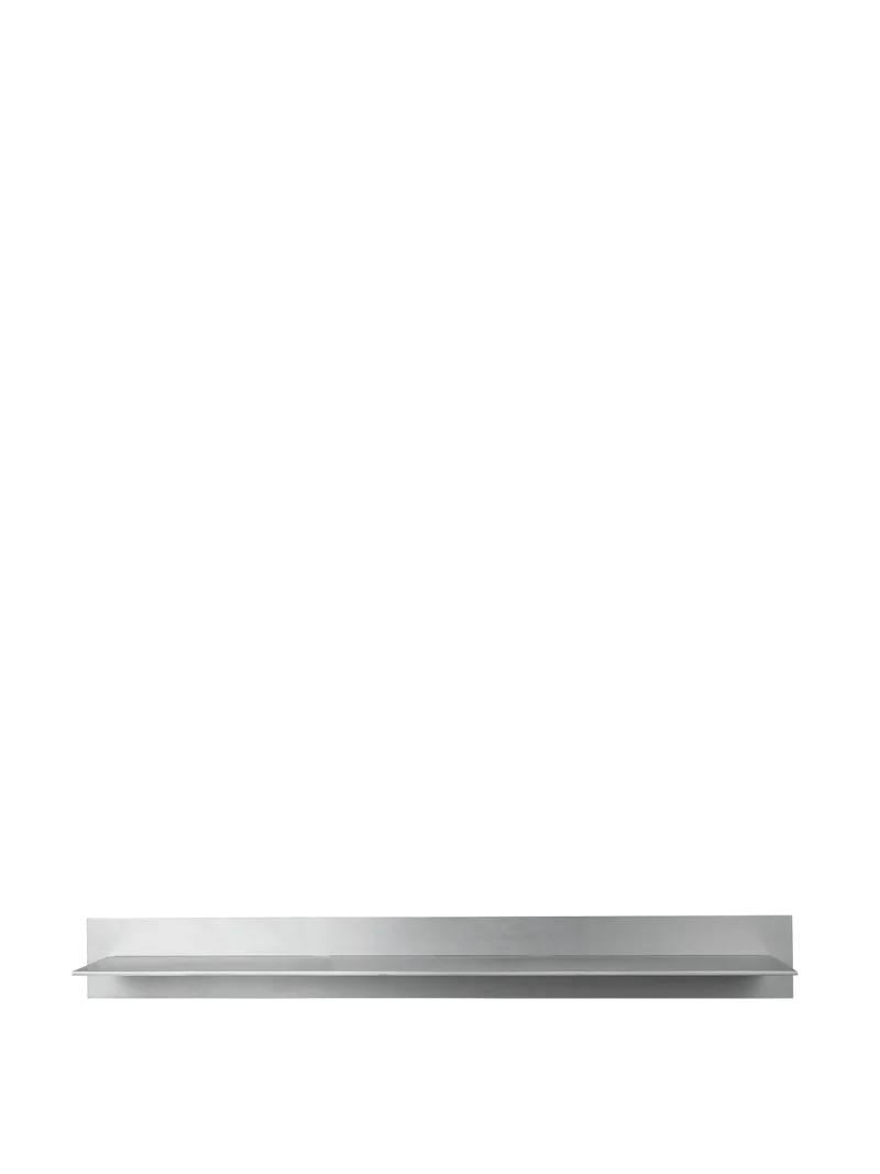 Lager Wall Shelf - Single - Large - Aluminium