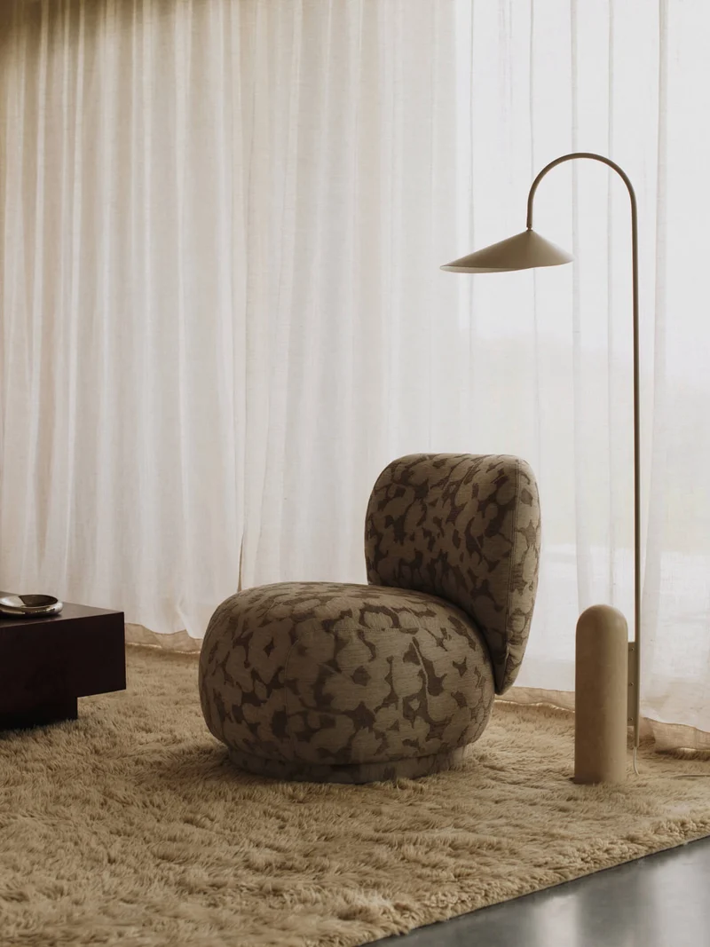 Rico Piccolo Lounge Chair - Cilla - Taupe
