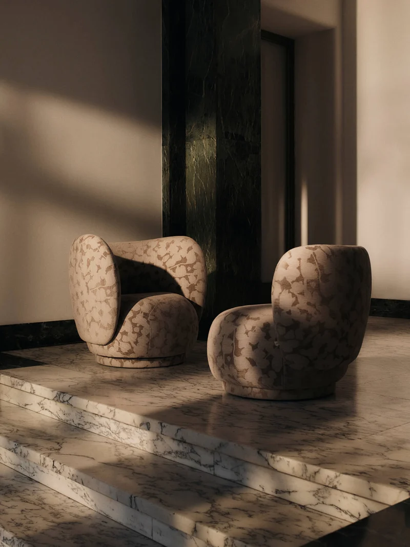 Rico Piccolo Lounge Chair - Cilla - Taupe