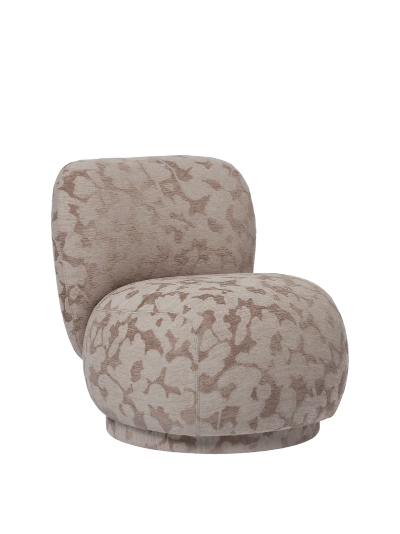 Rico Piccolo Lounge Chair - Cilla - Taupe