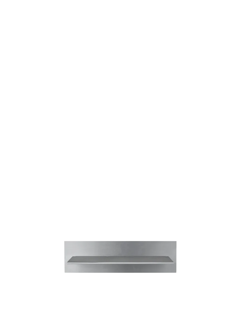 Lager Wall Shelf - Single - Small - Aluminium
