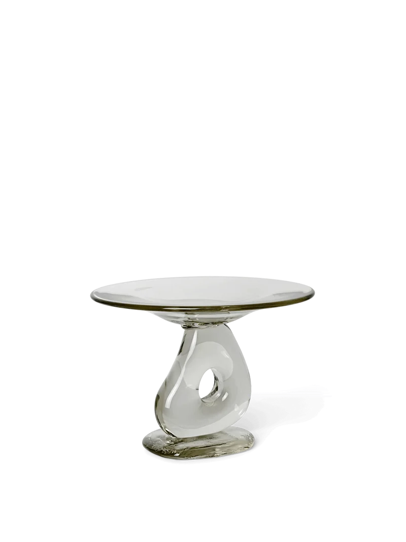Damo Glass Centrepiece - Small - Clear